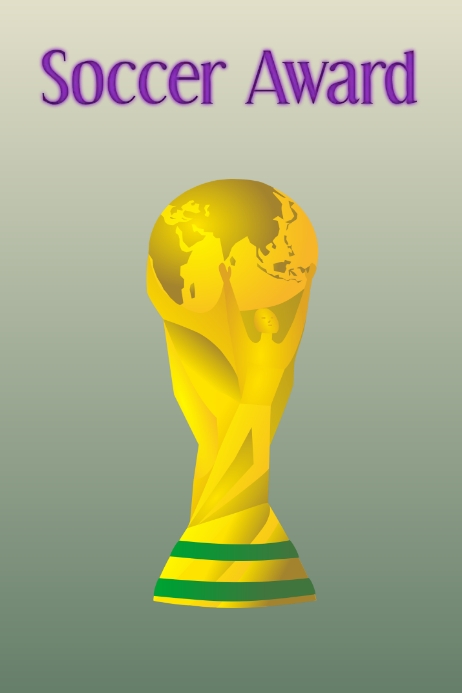 Soccer Award Template PosterMyWall soccer-award-template-postermywall
