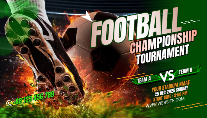 Soccer Blog Header Template | PosterMyWall