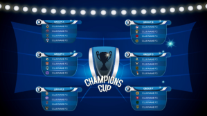 Soccer Club Group on Champions Cup Pantalla Digital (16:9) template