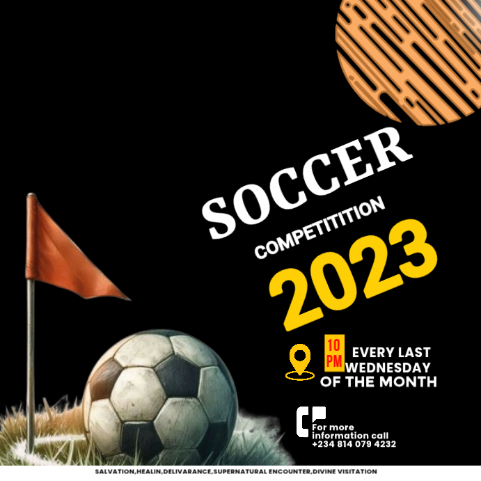 Soccer Competition Instagram Ad Template | PosterMyWall