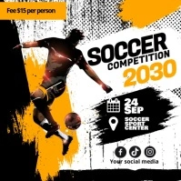 Soccer Competition Poster Template Instagram