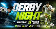 Soccer Derby Night Image partagée Facebook template