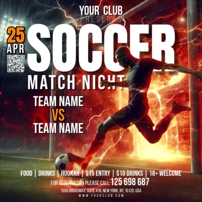Soccer Template PosterMyWall