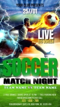 Soccer Display template