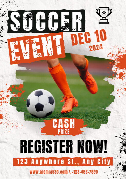 Soccer Event Template | PosterMyWall