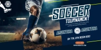 Soccer Eventbrite Banner template