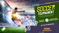 Soccer Facebook Twitter Post template