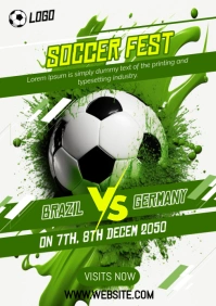 Soccer Flyer A1 template