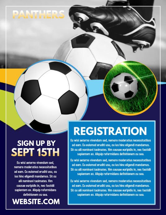 Soccer Template PosterMyWall