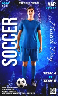 soccer flyer template US Legal