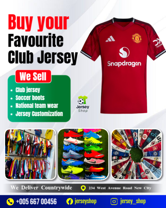 jersey sale club
