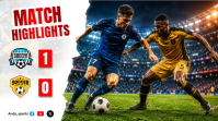 Hvid Soccer Match Highlights Miniatura di YouTube Template