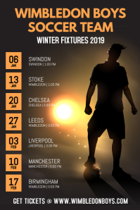 4 300 customizable design templates for sports team schedule