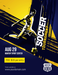 Soccer Template Postermywall