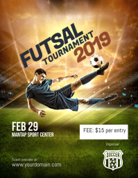 50 Futsal Customizable Design Templates Postermywall
