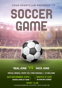 Template Soccer PosterMyWall