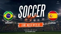 Soccer Game Live Video Ad template