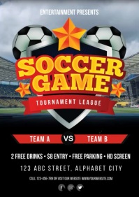 Soccer Game Template PosterMyWall