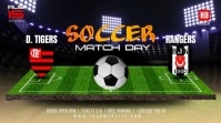 soccer match Message Twitter template