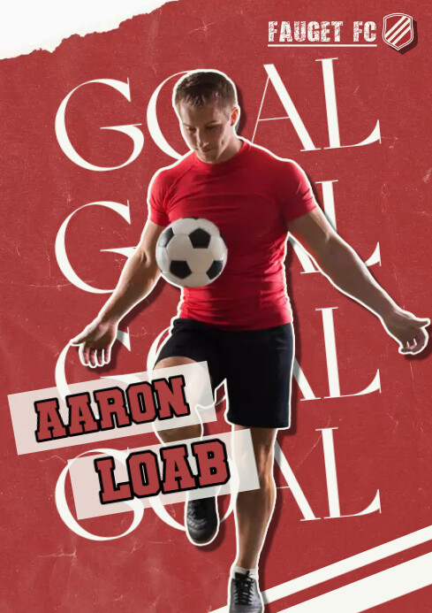 Soccer Player Template PosterMyWall