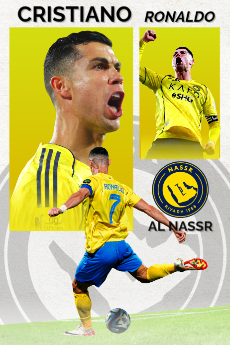 Soccer Player Poster Design Templates | PosterMyWall