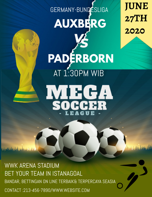 Copy of SOCCER POSTER | PosterMyWall