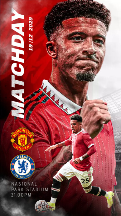 Soccer Sport Football Matchday Templates | PosterMyWall