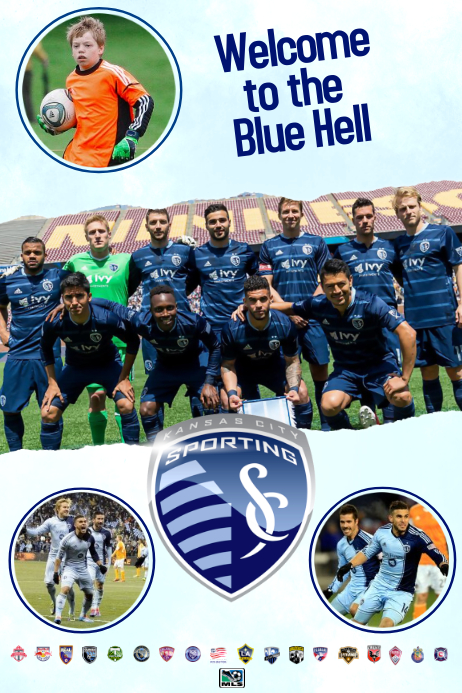 Soccer Team Poster Template | PosterMyWall