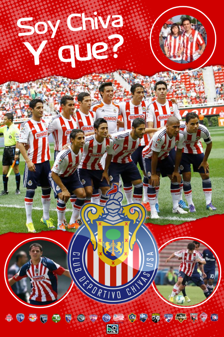 Soccer Team Poster Template | PosterMyWall