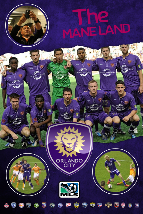 Soccer Team Poster Template | PosterMyWall