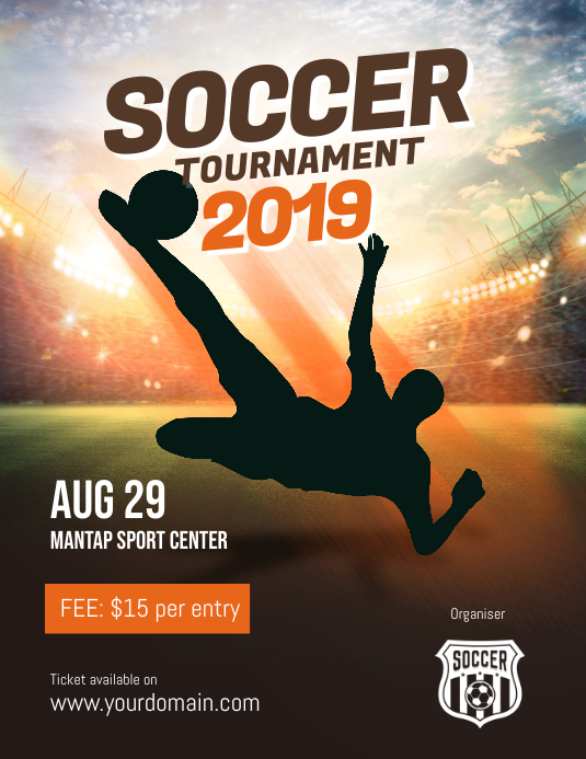 Soccer Tournament Event Flyer Template PosterMyWall