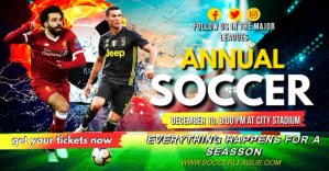Soccer Tournament Flyer (1) Facebook 共享图片 template