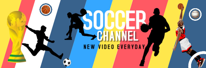 Soccer Twitter header Template | PosterMyWall