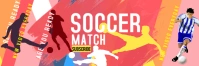 Soccer Twitter header template