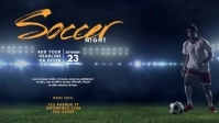 Soccer video Ad for facebook template