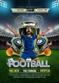 Soccer video template A3