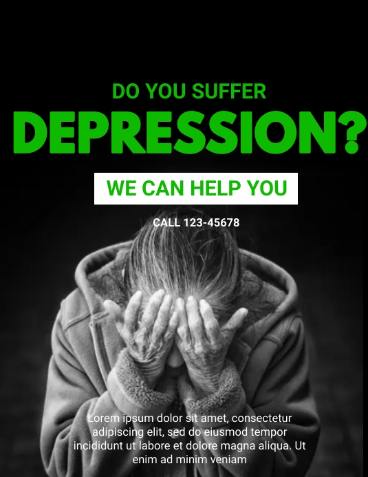 Social Issues Flyer (US Letter) template