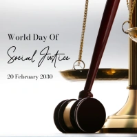 Social Justice Pos Instagram template