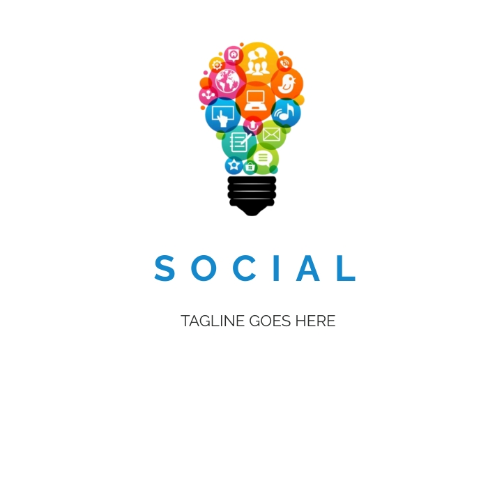 SOCIAL LOGO,MEDIA LOGO,INSTA POST LOGO, template