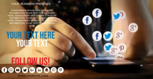 SOCIAL MEDIA AD Template Imagen Compartida en Facebook