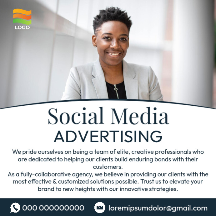 Social media advertising Template | PosterMyWall