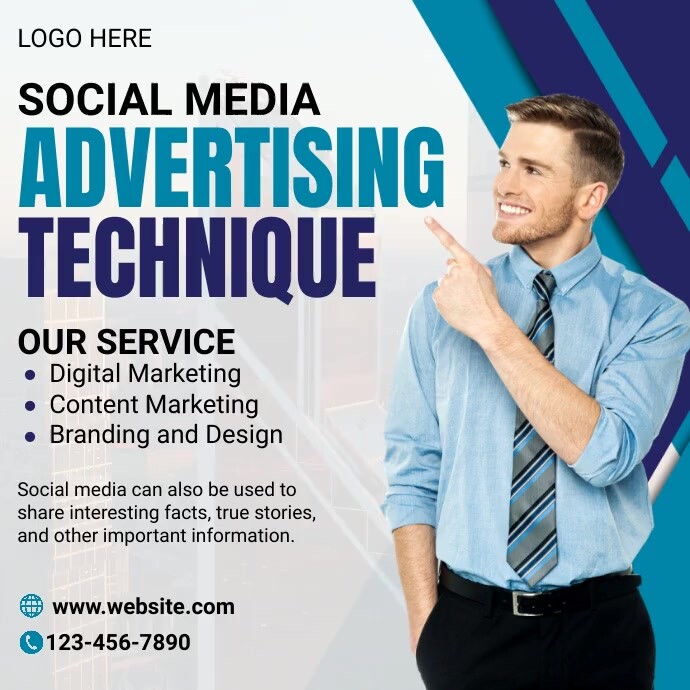 Social media advertising Template | PosterMyWall