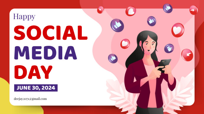 Social media day Präsentation (16:9) template