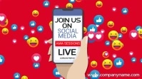 Social Media Facebook Live Video Template Umbukiso Wedijithali (16:9)