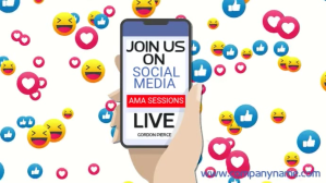 Social Media Facebook Live Video Template Tampilan Digital (16:9)