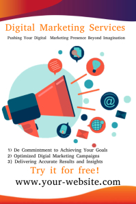 customizable design templates for networking postermywall media flyers