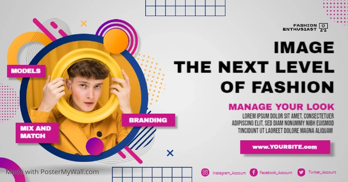 Social Media Influencer Ads Template | PosterMyWall