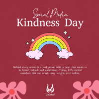World Kindness Day Instagram Ad Template | PosterMyWall