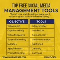 Social Media Management Tools Iphosti le-Instagram template