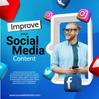 Social Media Manager Instagram Post template